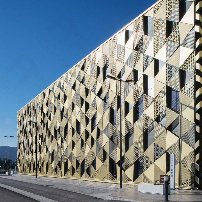 三角形外墻鋁單板